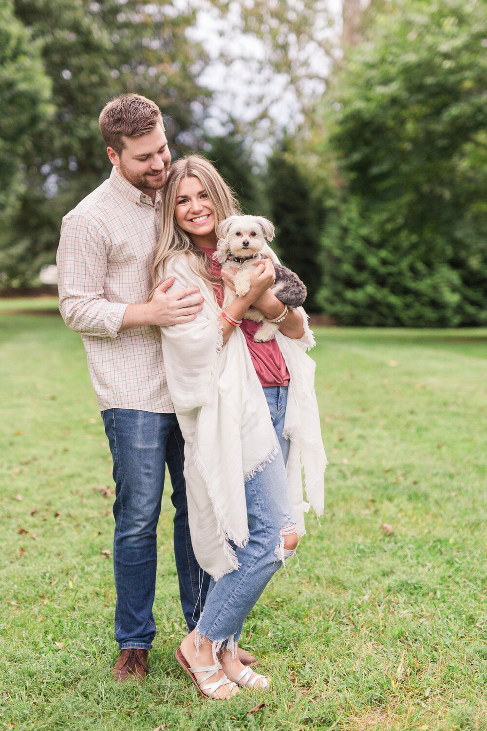 Bury the bourbon and engagement session in Forest and Lynchburg, Virginia || Ashley Eiban Photography