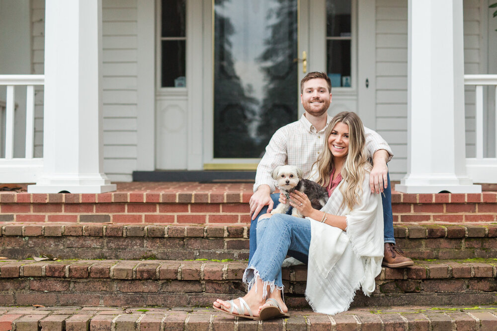 Bury the bourbon and engagement session in Forest and Lynchburg, Virginia || Ashley Eiban Photography