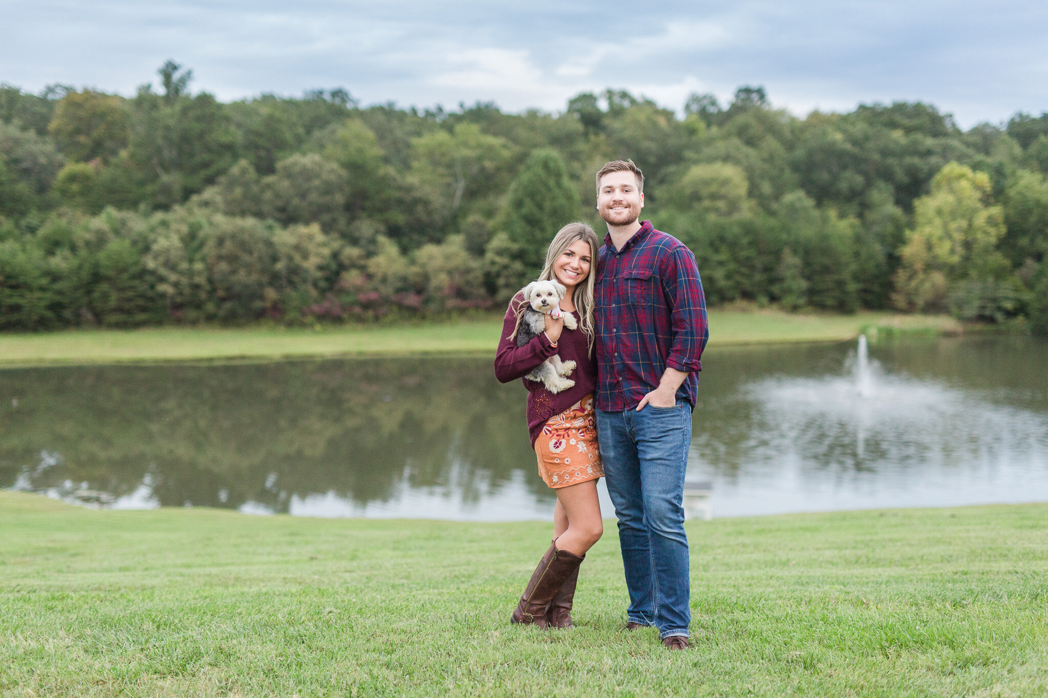 Bury the bourbon and engagement session in Forest and Lynchburg, Virginia || Ashley Eiban Photography