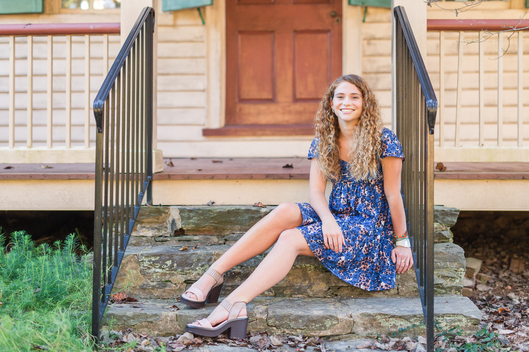 Senior Photos in Lynchburg, Virginia by Wedding and Portrait Photographer, Ashley Eiban Photography || Central Virginia Photographer || EC Glass High School Senior Photos