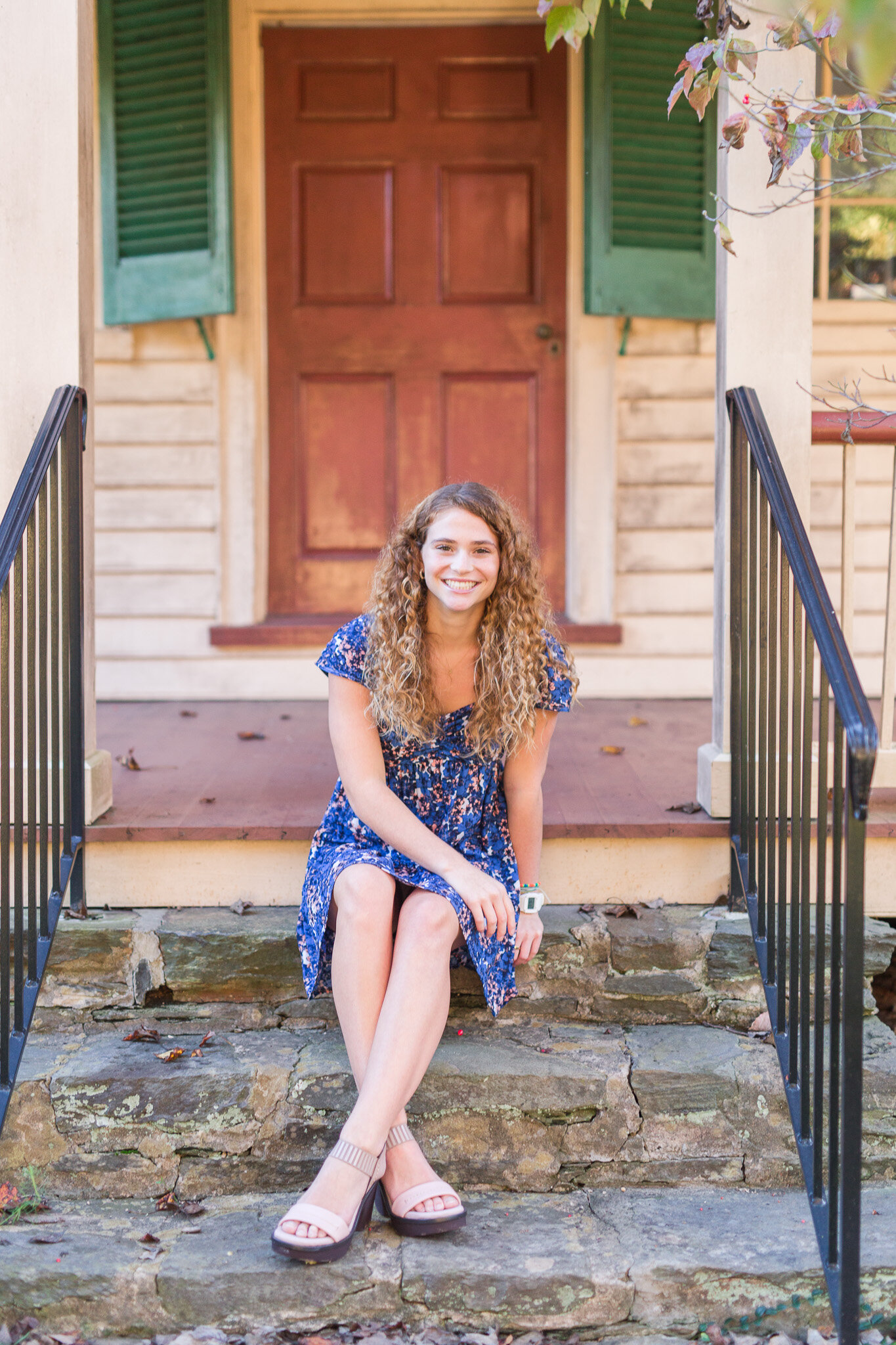 Senior Photos in Lynchburg, Virginia by Wedding and Portrait Photographer, Ashley Eiban Photography || Central Virginia Photographer || EC Glass High School Senior Photos