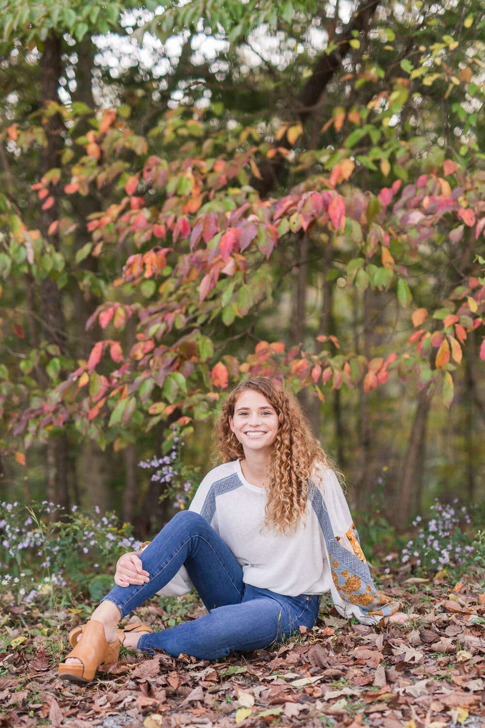 Senior Photos in Lynchburg, Virginia by Wedding and Portrait Photographer, Ashley Eiban Photography || Central Virginia Photographer || EC Glass High School Senior Photos