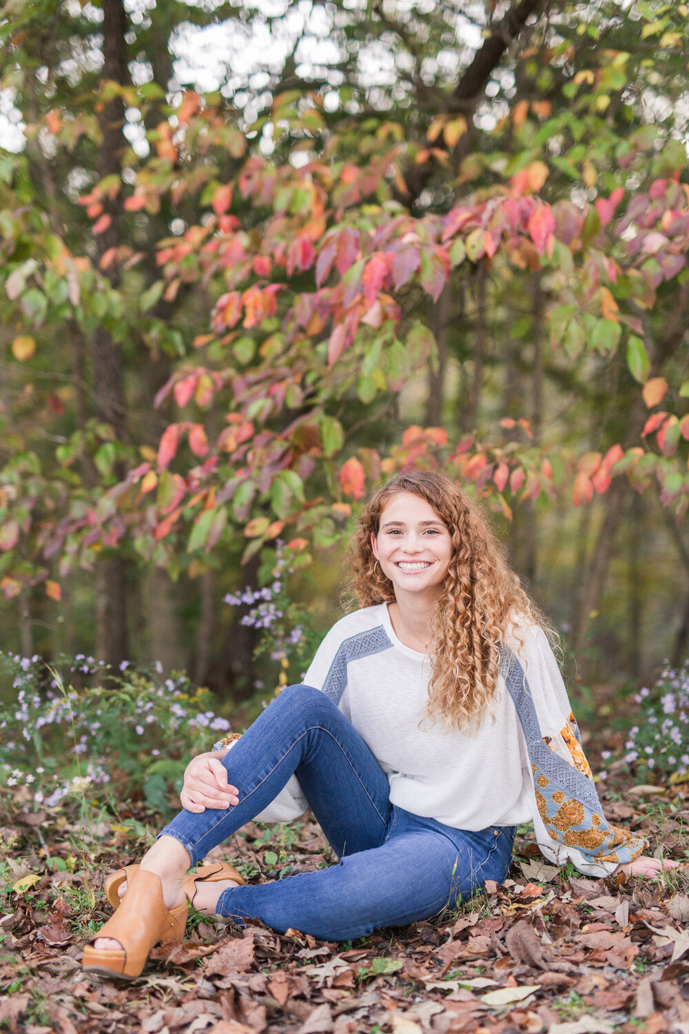 Senior Photos in Lynchburg, Virginia by Wedding and Portrait Photographer, Ashley Eiban Photography || Central Virginia Photographer || EC Glass High School Senior Photos