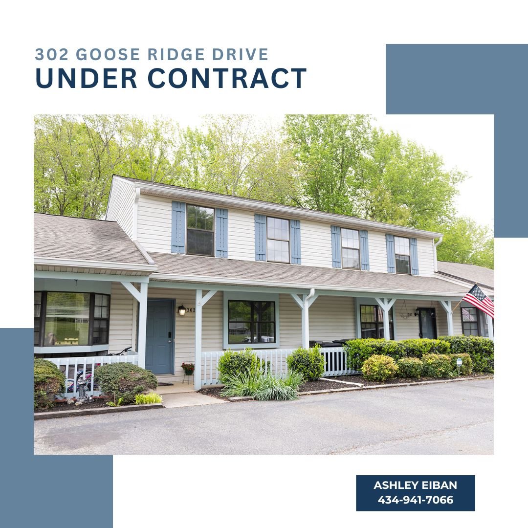 After receiving multiple offers, 302 Goose Ridge Drive in Forest, VA is UNDER CONTRACT! 

So thrilled for my sellers! 

#undercontract #justsold #pending #explynchburg #exprealty #exp #townhome #lynchburgva #lynchburgvirginia #varealestate #lynchburg