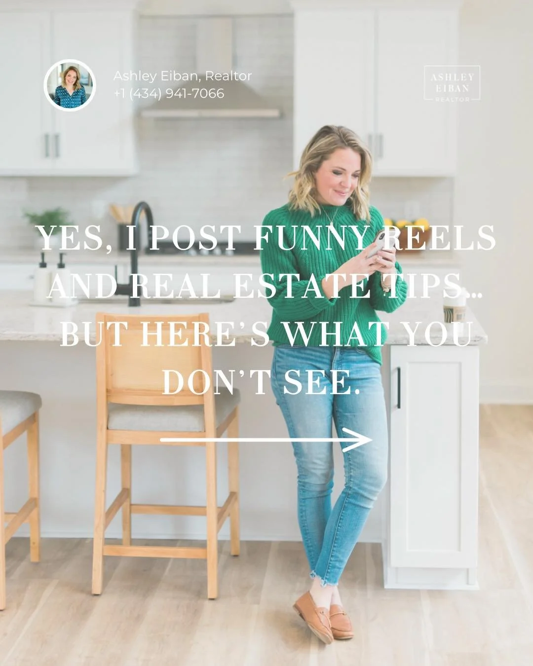 But the houses I sell aren&rsquo;t just houses&hellip; they&rsquo;re new beginnings. For some, it&rsquo;s the first set of keys to call their own. 🔑 For others, it&rsquo;s downsizing after the kids are grown and starting a new stage of life. 🪹 

It