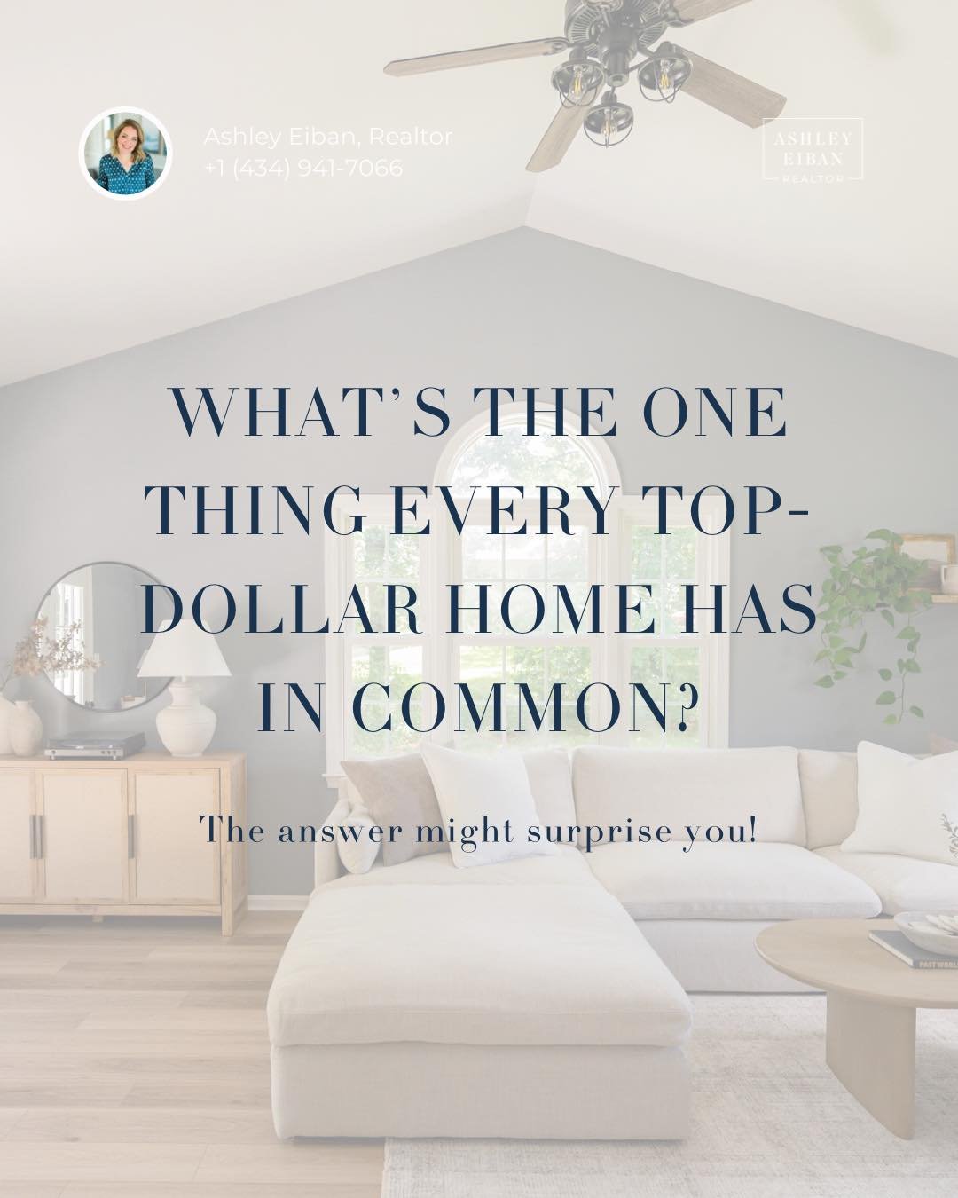 Here&rsquo;s a little advice for all the homeowners out there: If you want your home to sell for top dollar, you have to maintain it.

The one thing every high-selling home has in common?
Its owners took care of it!

Buyers today want move-in-ready h