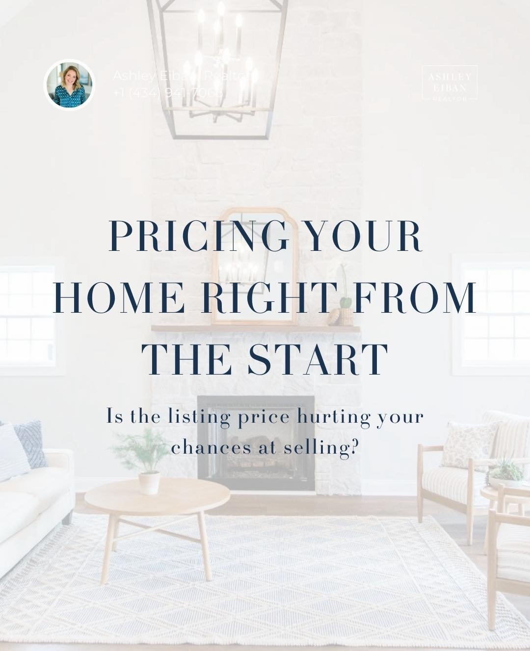 How to price your home right from the start? 👇🏻

&bull; Look at recent sold homes, not active listings
&bull; Understand current market demand in your area
&bull; First impressions online matter more than ever
&bull; The first 7&ndash;10 days are c