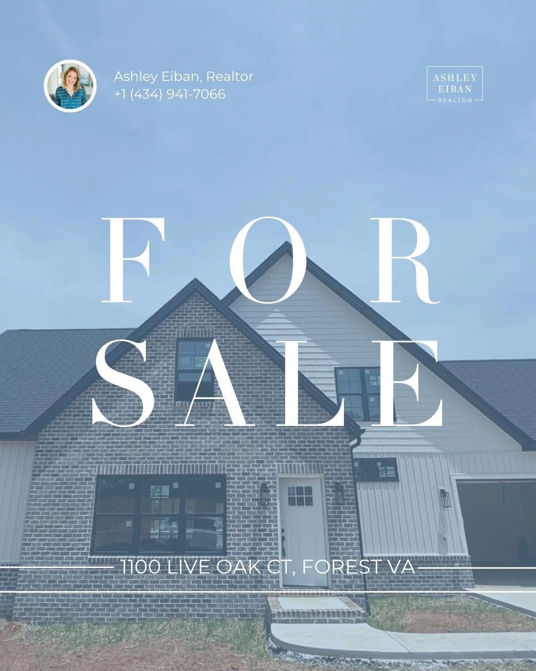 This new construction home is available now in Forest! Just minutes from 460, but still on a quiet lot in a beautiful neighborhood. Featuring an open-concept layout, 4 bedrooms, 3 bathrooms, a main-level primary suite, and now sporting a small covere