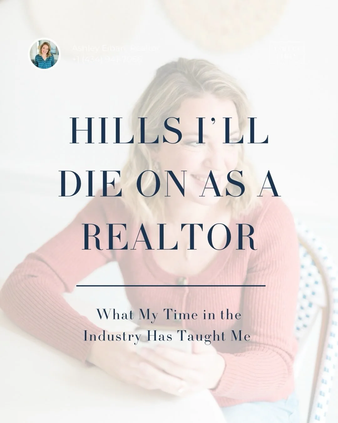 Everyone has opinions, but these are some things I won&rsquo;t change my mind on 🙂&zwj;&harr;️

After years in real estate, these are the hills I&rsquo;ll happily stand on every time. 

Agree? Disagree? Let&rsquo;s talk 📩