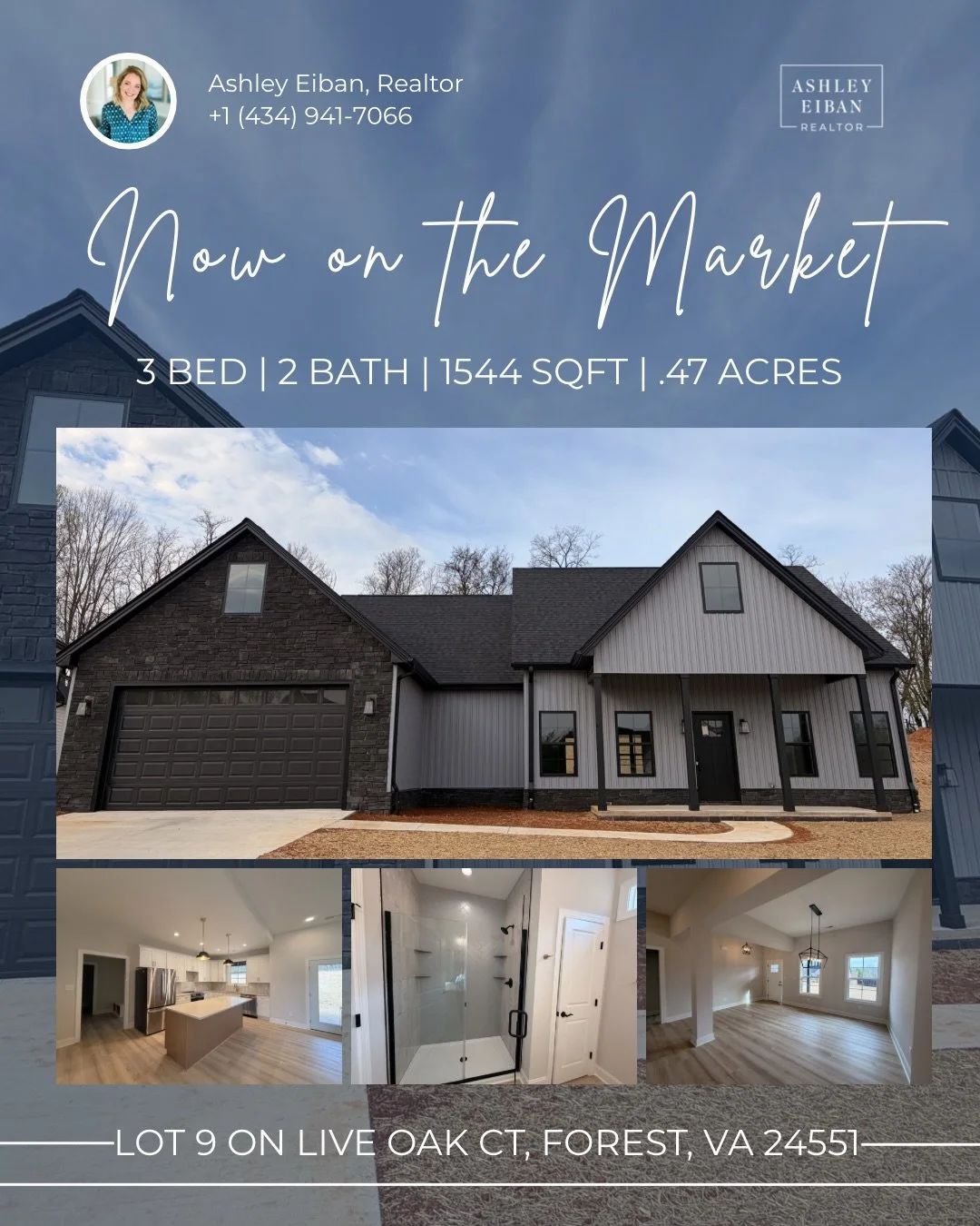 FOR SALE in Forest, VA 🪧✨

Main level living, open + light filled floor plan, on almost 1/2 acre in a quiet neighborhood? 

This one just hits different 👏

&bull; Bright, open layout that actually feels like home
&bull; Oversized kitchen island = g