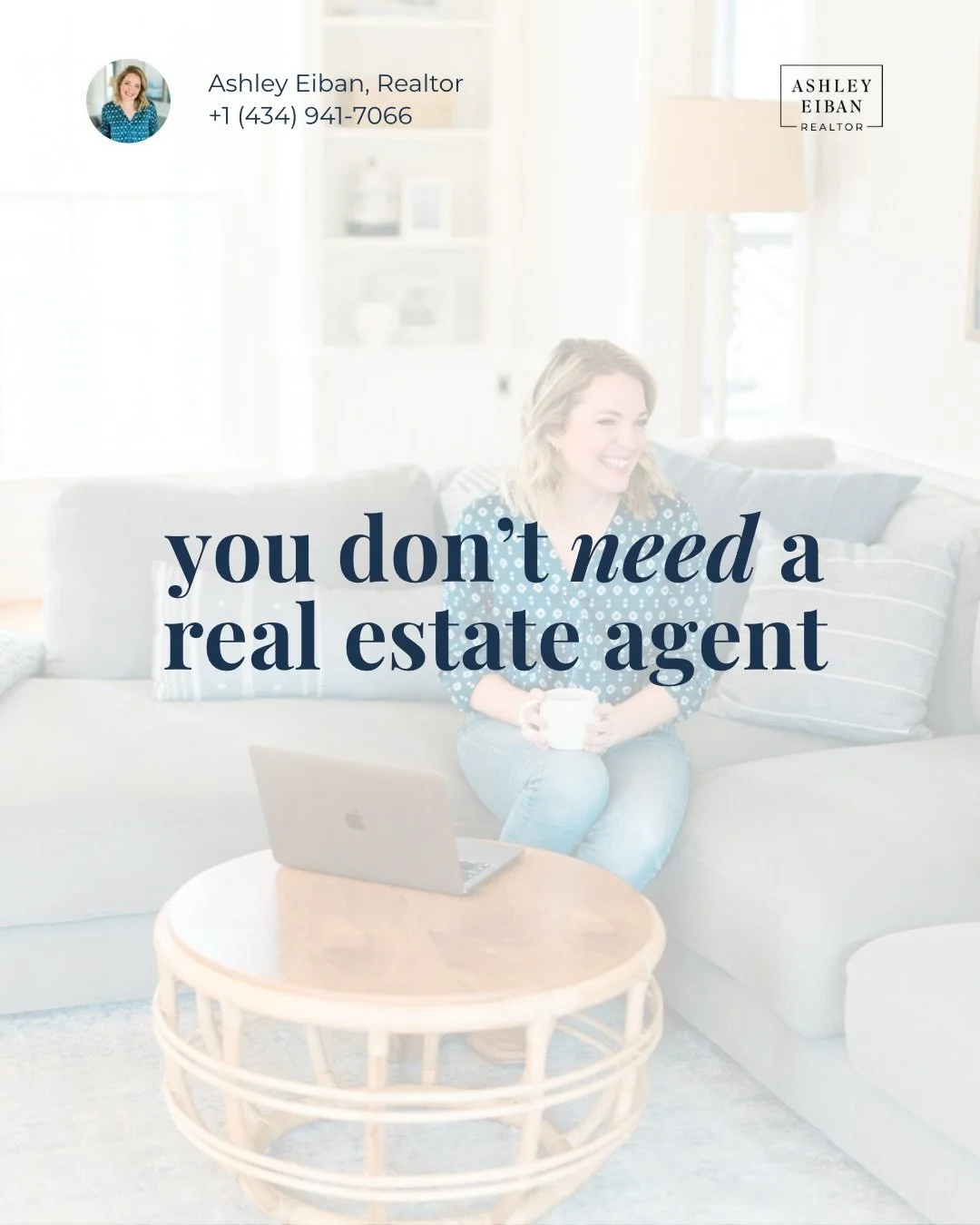 You might not think you need an agent (I mean, you&rsquo;ve seen &ldquo;for sale by owner&rdquo; signs before, right? How hard can it be?), but I promise you won&rsquo;t regret choosing me to be your agent. 

With my market knowledge, neighborhood ex