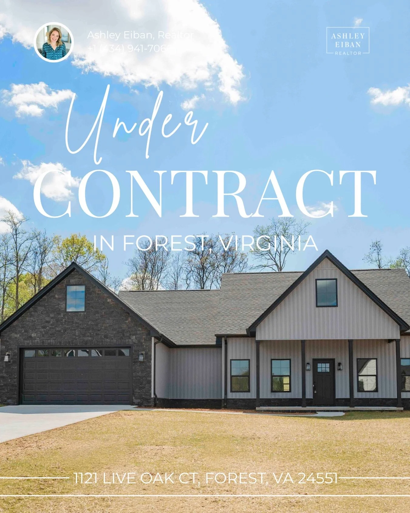 This beautiful home in Forest, VA is officially UNDER CONTRACT!

I knew a house this incredible wouldn&rsquo;t last long 😍 

Want to see some more new construction homes? DM me &ldquo;NEW&rdquo; to check out my other listings before they&rsquo;re go