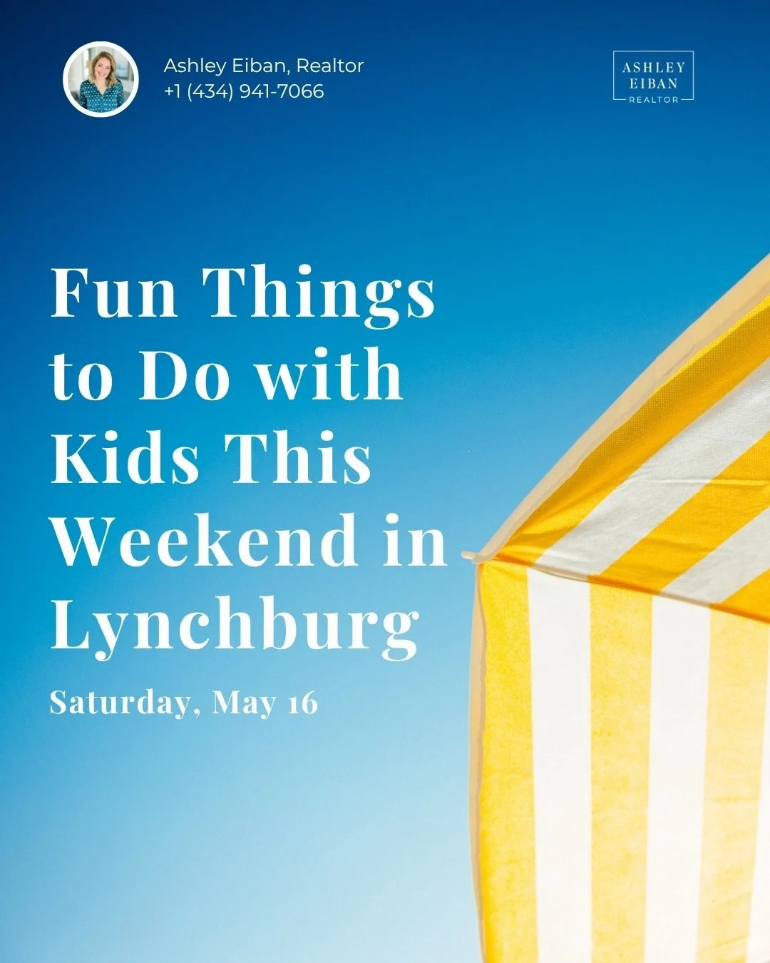 Need some weekend plans in Lynchburg, VA? 👀 

It&rsquo;s also &ldquo;National Kids to Parks&rdquo; Day, so head out to your favorite state park! SML State Park is doing Bark at the Park from 10am-2pm! 🐕 🥏🌊