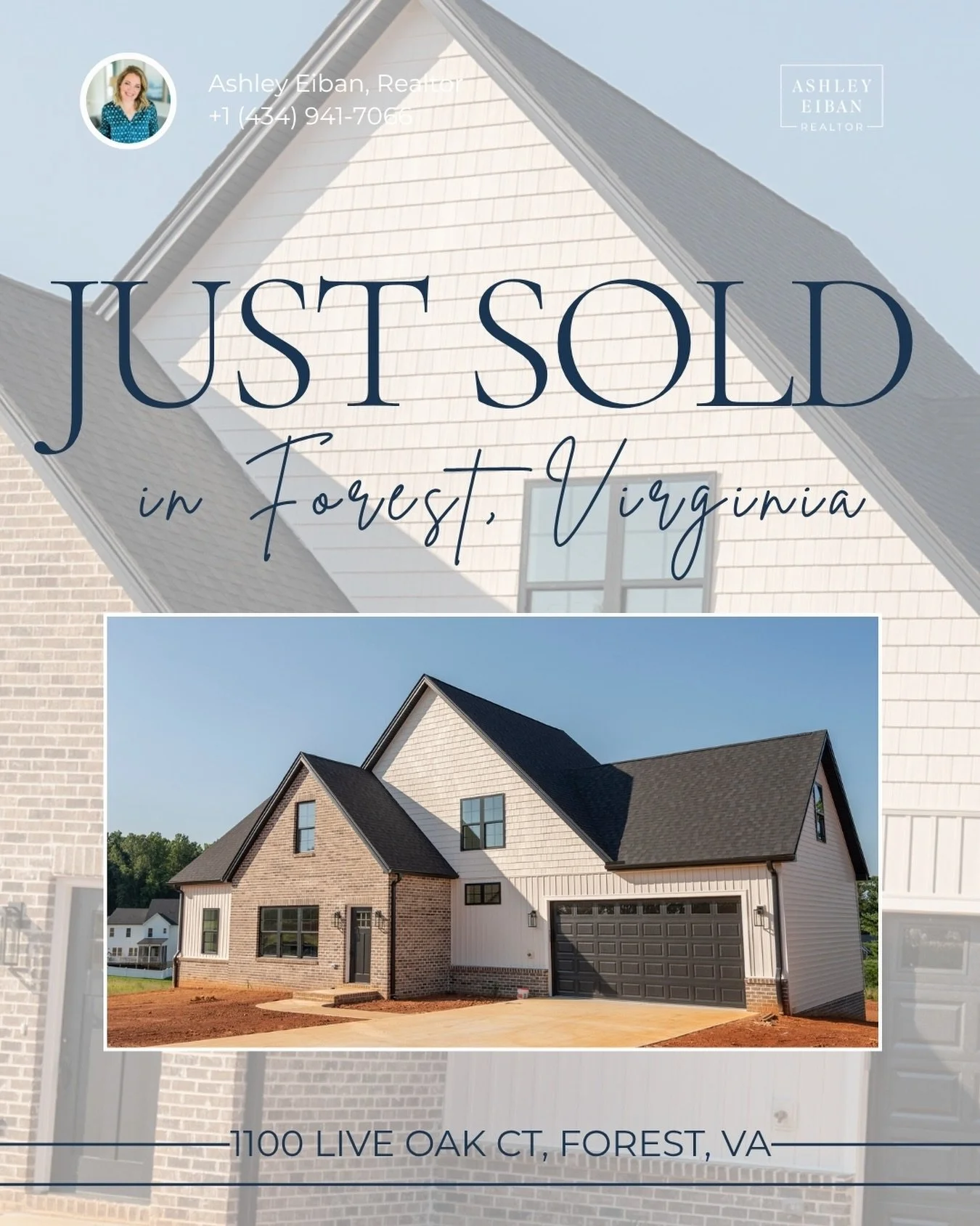 This 4 bed, 3 bath beauty is officially off the market ✨🔑 

On a quiet cul-de-sac in Forest, VA with an unfinished basement, 2 car garage, + flat yard perfect for your backyard dreams to come true 🌭🏈🌳

Ashley Eiban
Licensed in VA
Brokered by eXp 