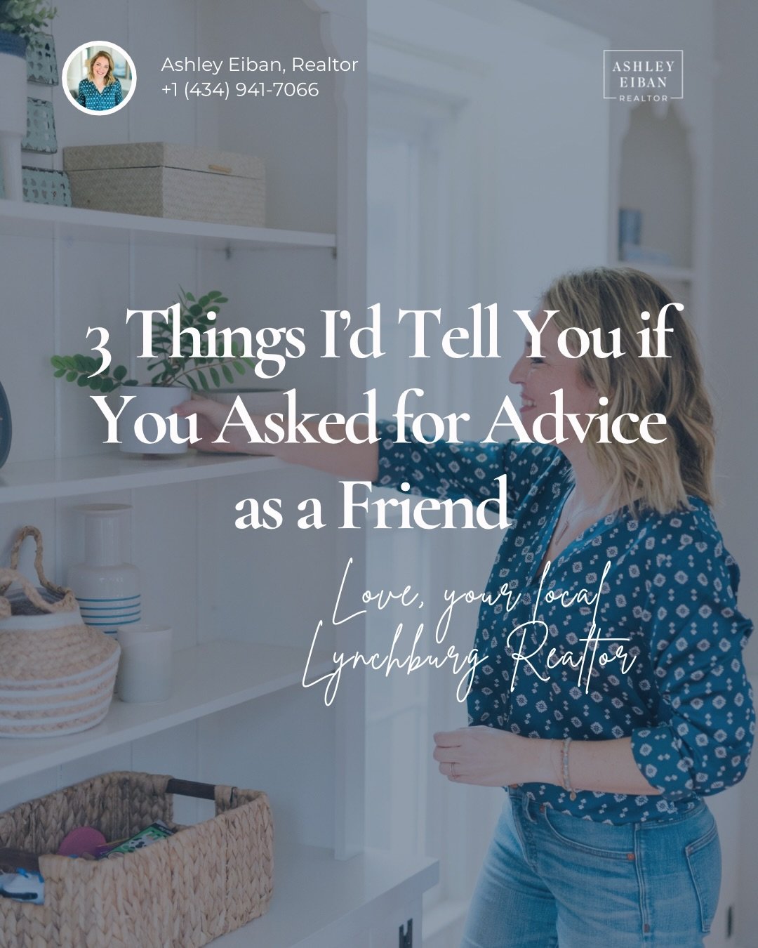 Advice you didn&rsquo;t ask for 😉 

Realtor friends, do you agree? 👇🏻

Looking to make a move this year? Now&rsquo;s the time to reach out to your realtor! (🙋🏼&zwj;♀️)

Ashley Eiban
Licensed in VA
Brokered by eXp Realty
va.broker@exprealty.net


