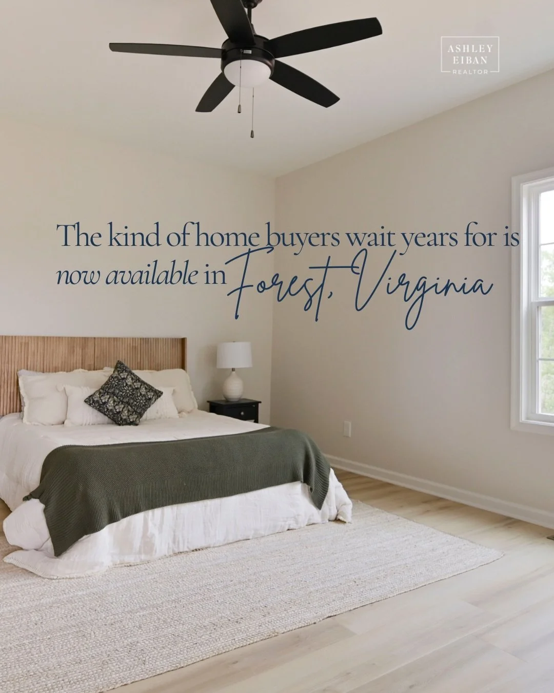 ✨New and now available ✨

Brand new construction, thoughtful layout, and space to grow&hellip; all on a quiet road in Forest, VA.

&bull; Open-concept main level
&bull; Oversized island = hosting made easy
&bull; Quartz countertops + tile backsplash
