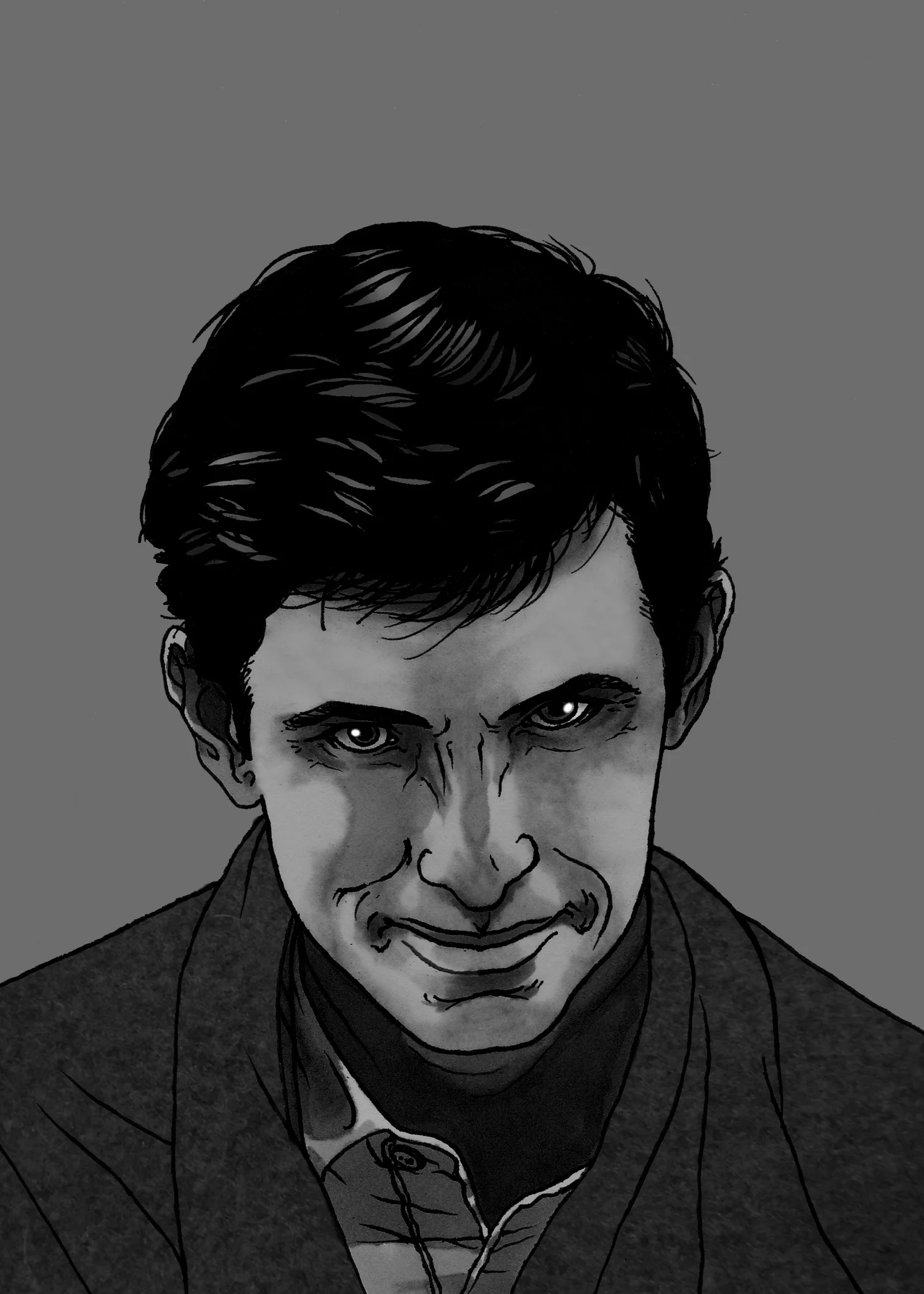 'Why, She Wouldn't even Harm a Fly...' Black and White Variant