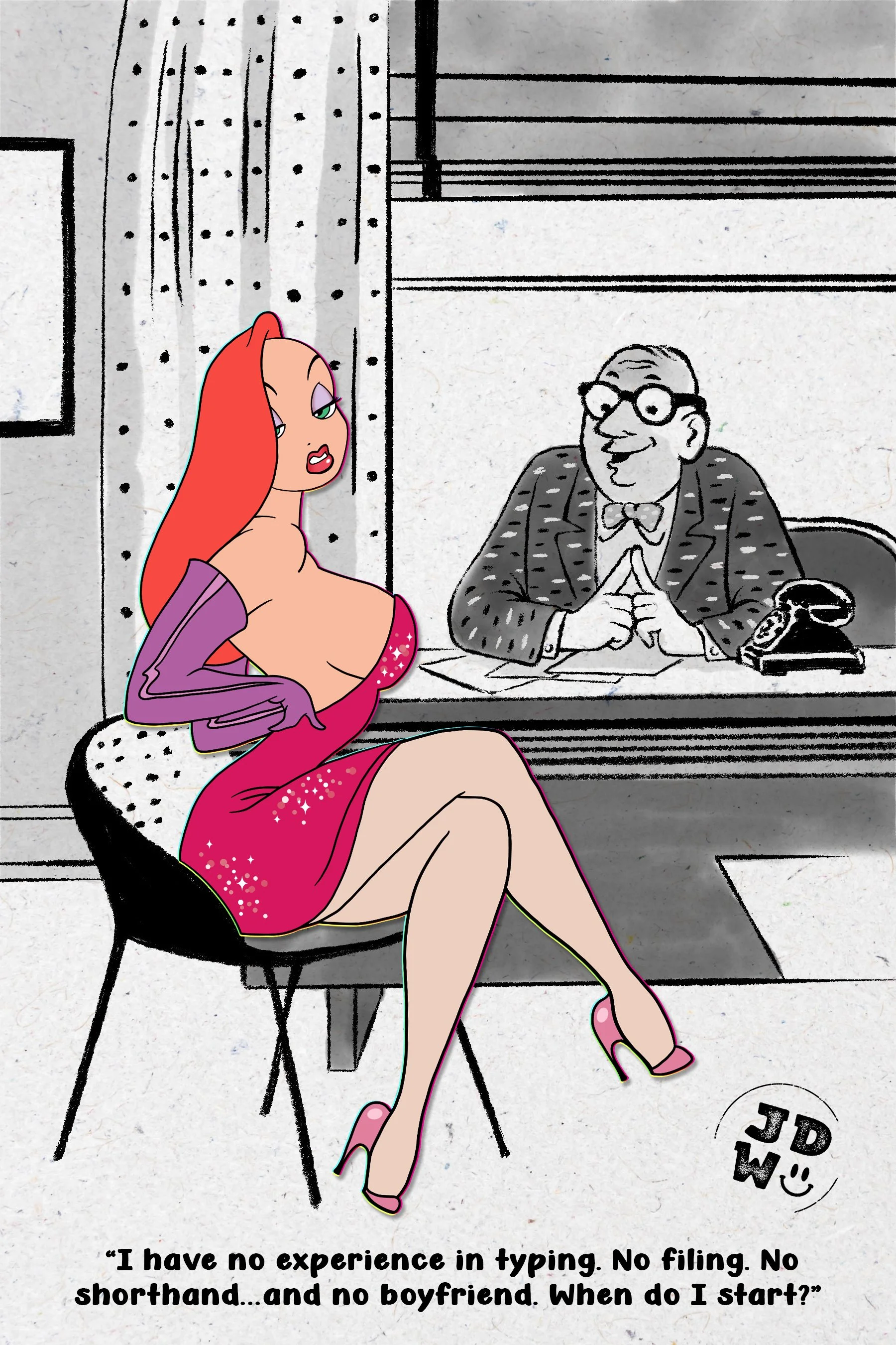 Toons at Nite: Jessica Lands a Job