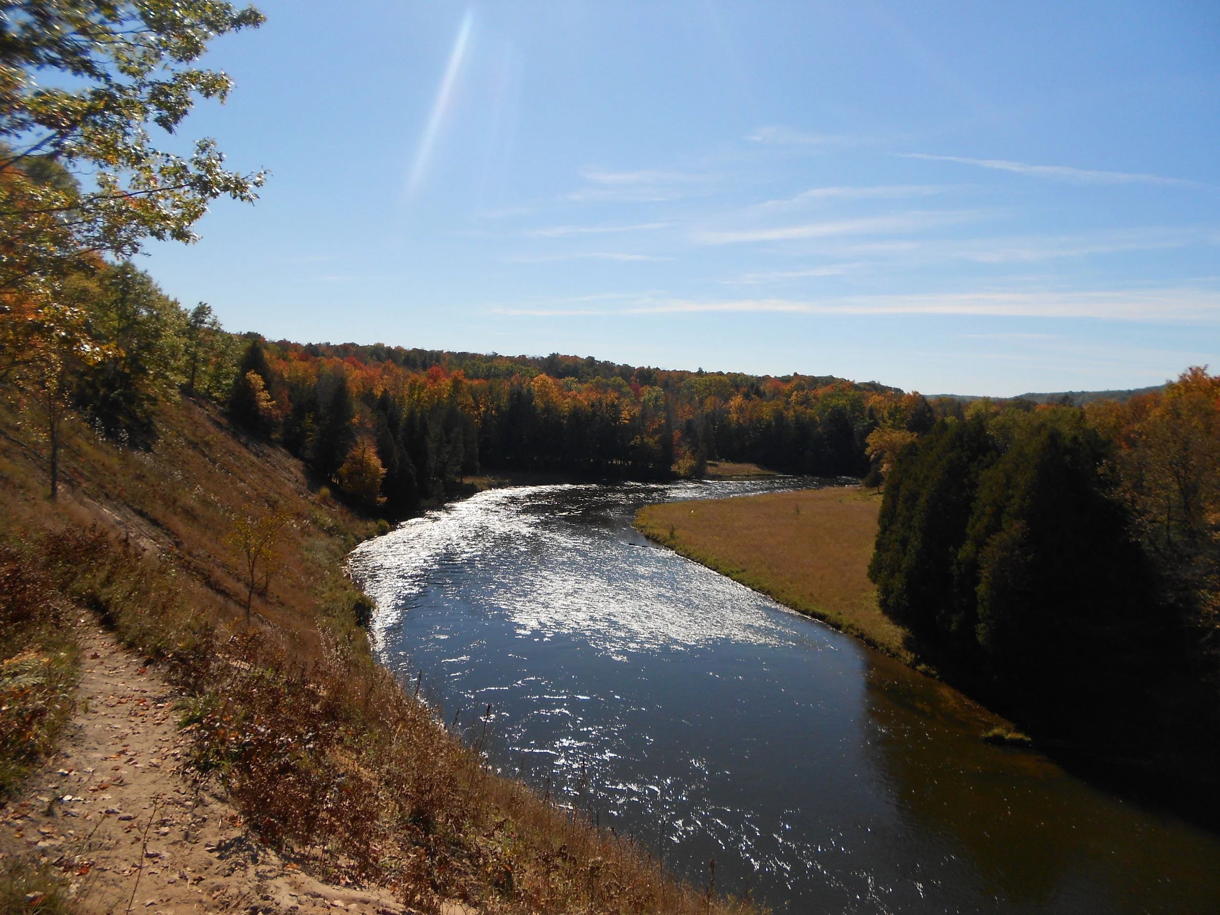 Manistee River Trail, Manistee National ForestAmong one of the most popular trails in the Manistee, this 24 miler is split by the Manistee River half and a small stretch of the North Country Trail, a trail that starts up in the New York/Pennsylvania…
