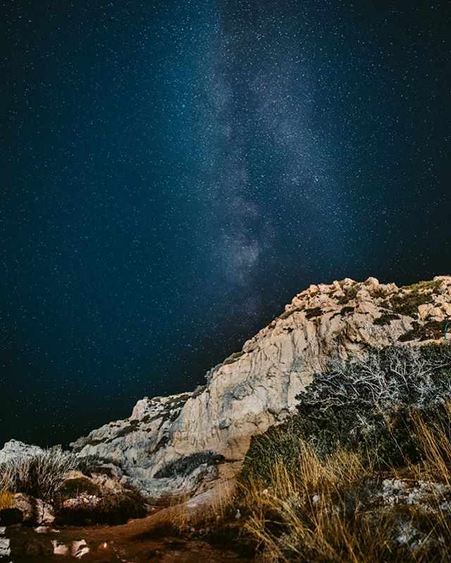 Crete night sky ✨🏝 #travel #inspiration  #travelgram #crete #greece #sky #stars #starphotography #nature #nature_perfection #nature_shooters #dslr #nikon #europe #isle #traveladdict  #summer #night #nightshots