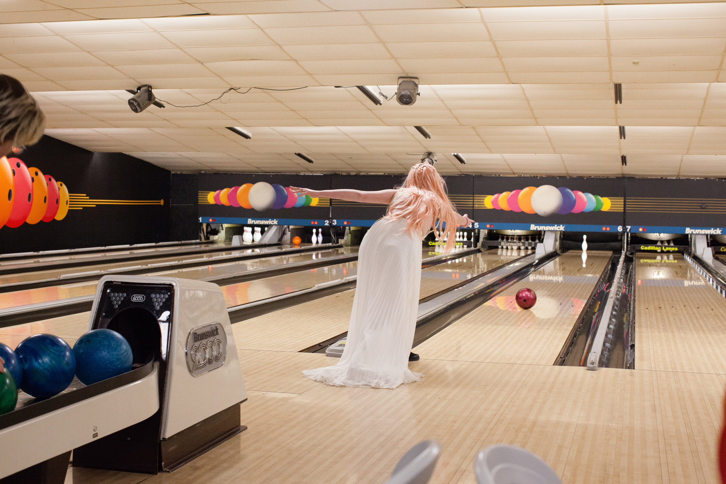 Costumed Bowler, Cadillac Lanes, Waterloo, IA