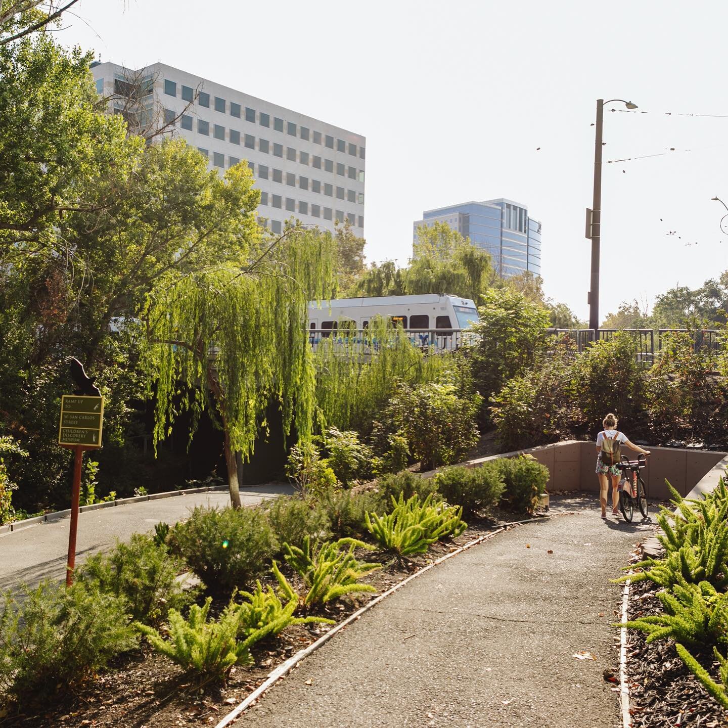 I am so proud to have photographed for @spur_urbanist&rsquo;s work on re-examining the Guadalupe River Park in San Jose.

When it opened in 2005 it was considered groundbreaking for flood protection infrastructure and public space design. But after a