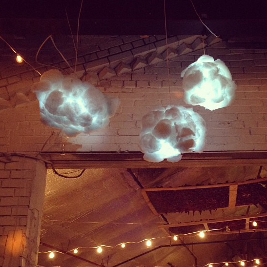 Rainbow Dream Clouds parting with Grumman's 78 Anniversary Party