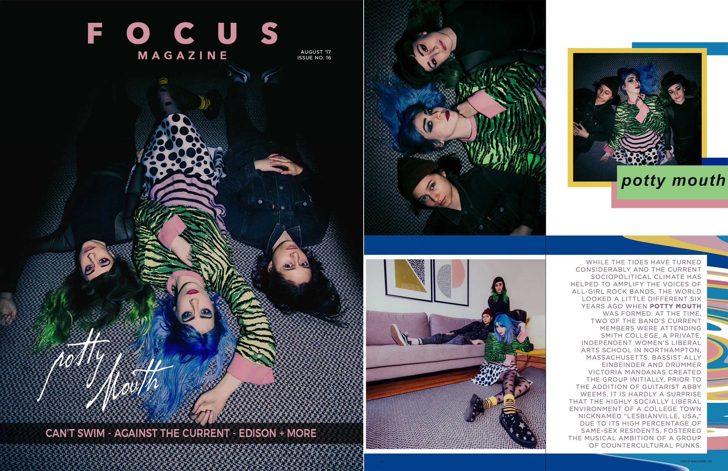 Potty Mouth - Focus Magazine, Issue 16