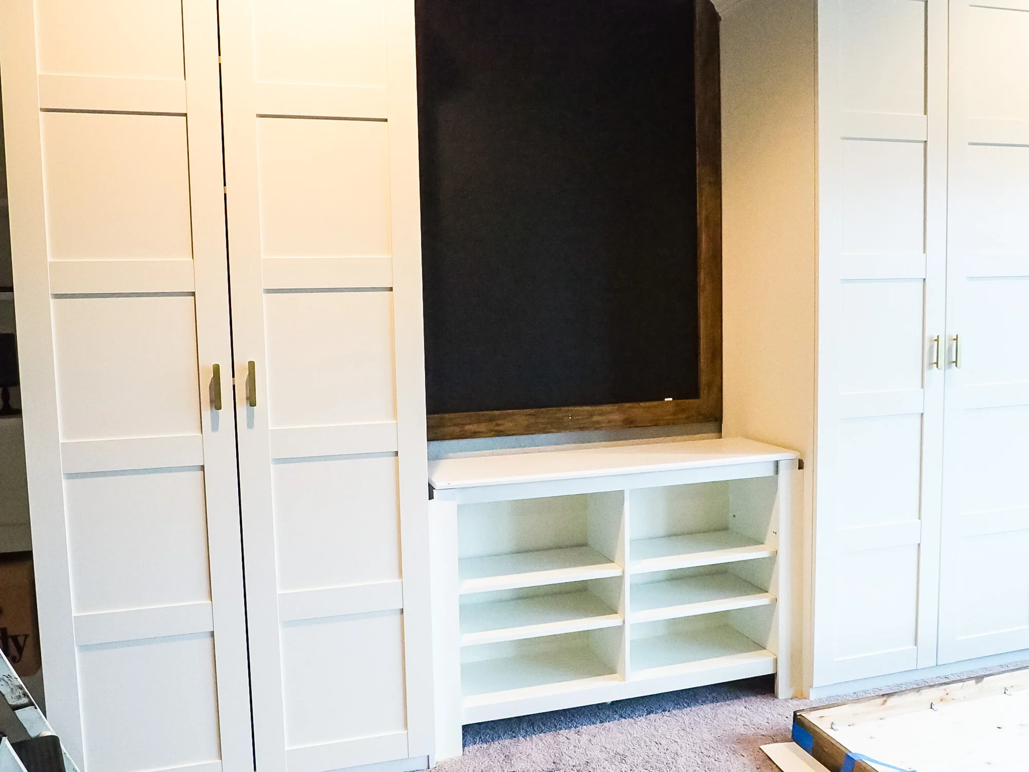 Ikea Faux Built Ins At Long Glorious Last Bring Mommy A Martini