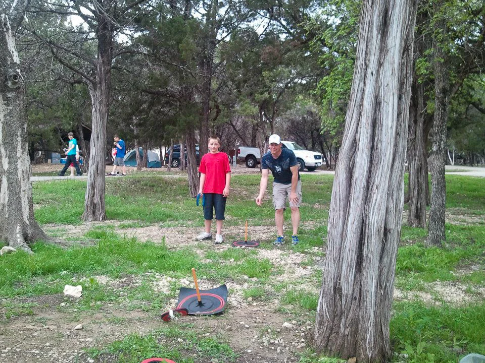 Enormous tree-covered spots