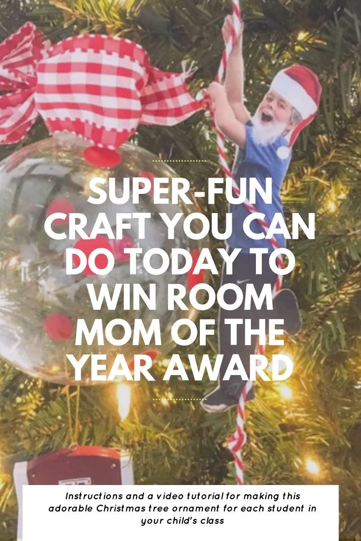 Super-fun Craft You Can Do Today To Win Room Mom of the Year Award