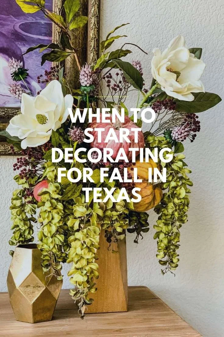 When To Start Decorating For Fall In Texas — Bring Mommy A Martini