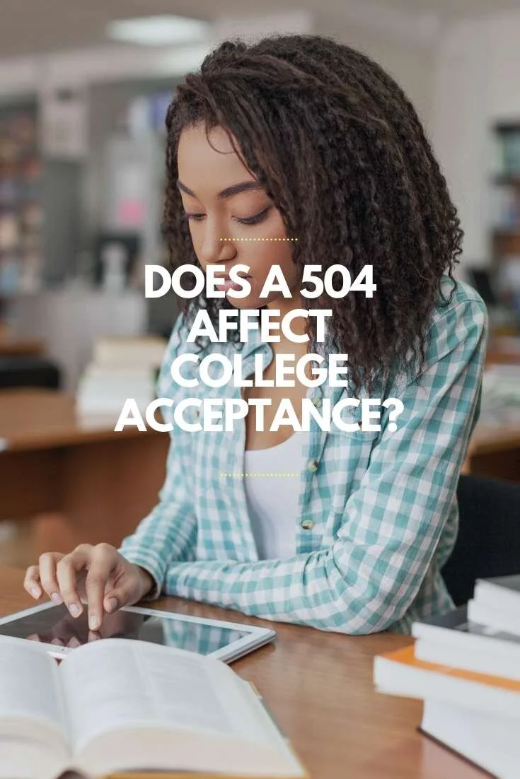 Can A 504 Plan Be Used In College?