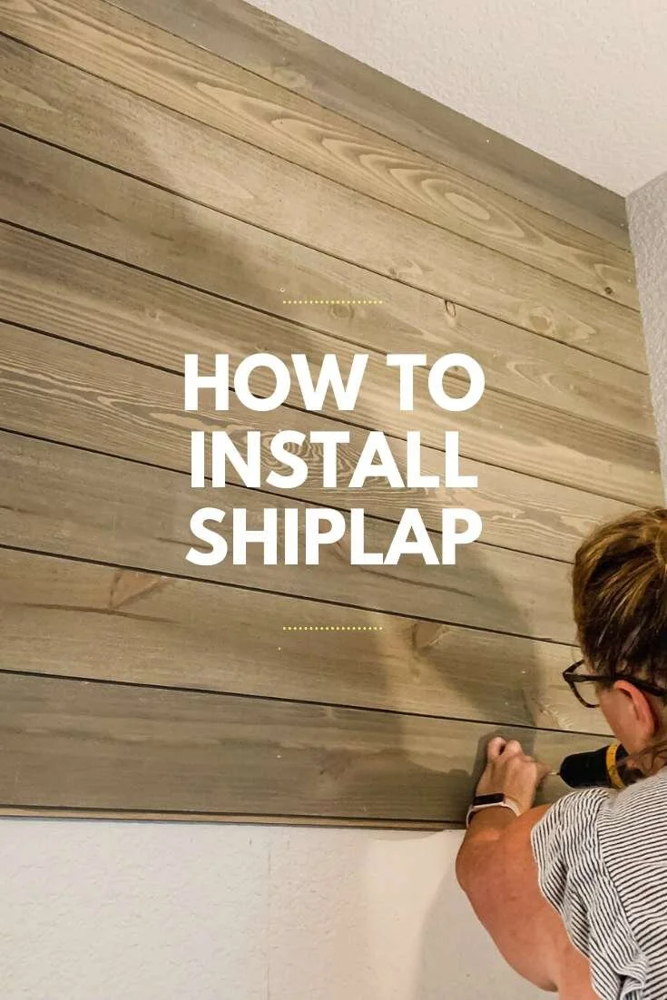 How To Install Shiplap