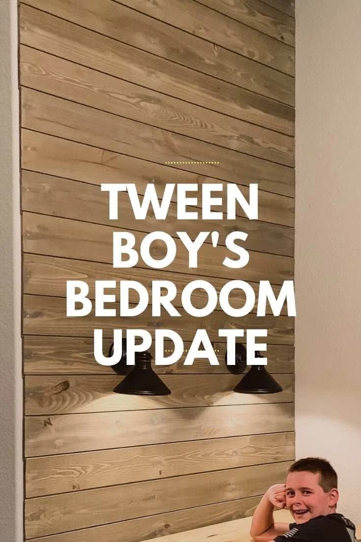 Tween Boy's Bedroom Update