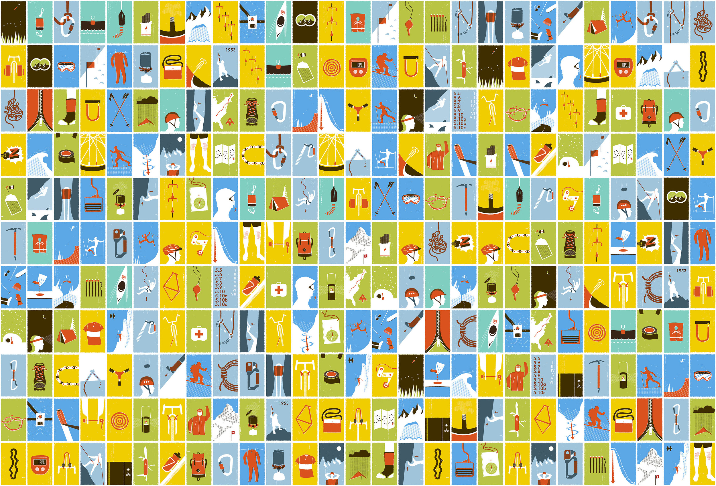 My Outdoor Alphabet: Icons of the Outdoors (Copy)