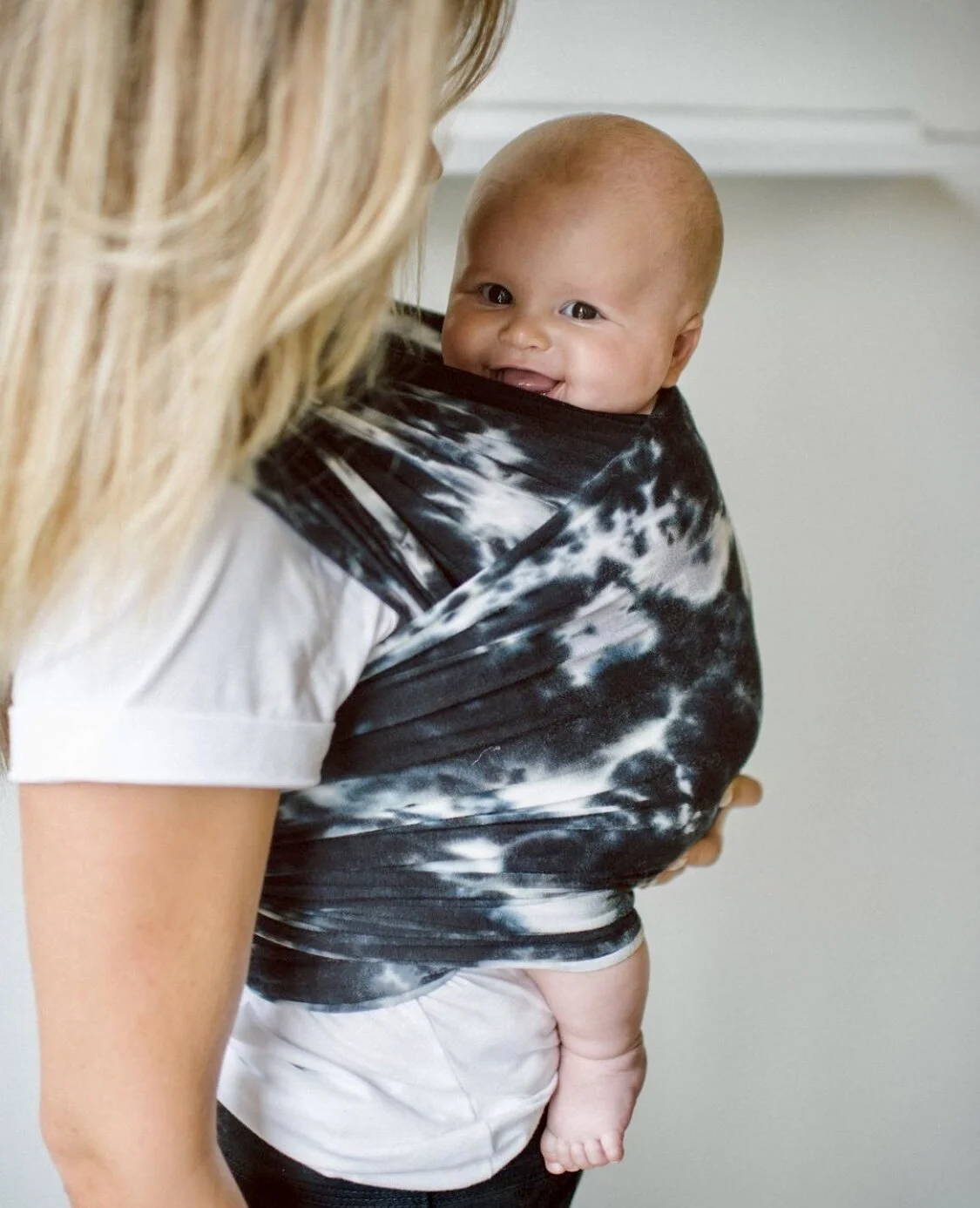 Joni Tie Dye Wrap Baby Carrier — - Main Image