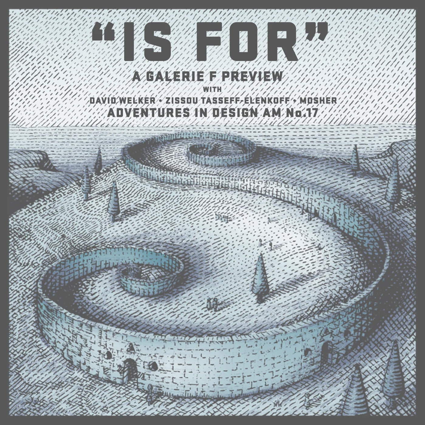 AID-AM 17 - David Welker, Zissou from Galerie F and Mosher “Is For”