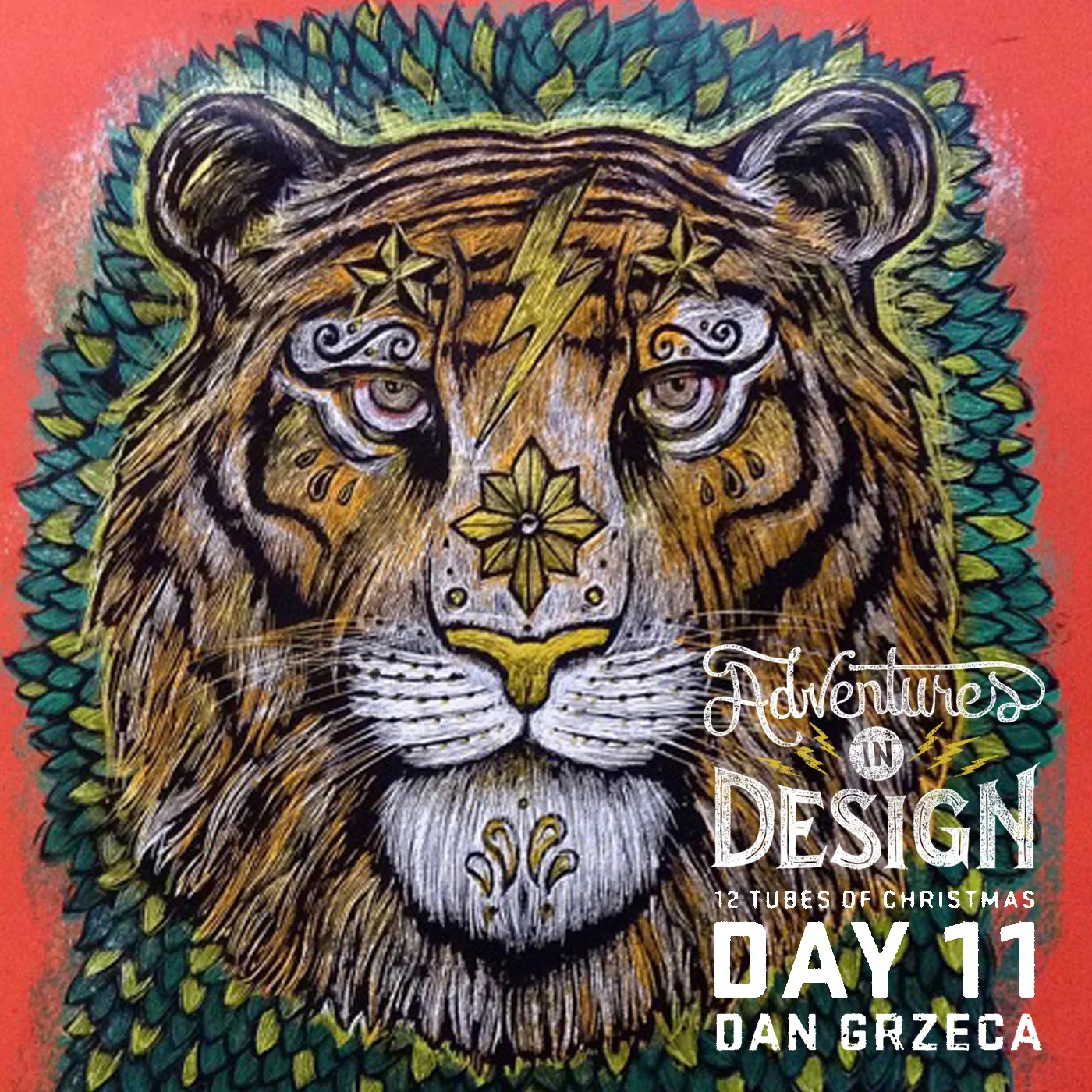 Day 11 - Dan Grzeca Mystery FAUNA Poster Print Set - COT Special Edition