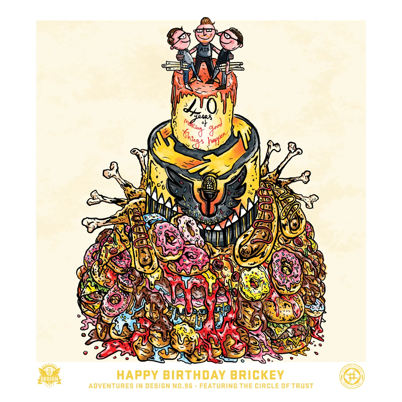  Episode 96 - “Happy Birthday Brickey” featuring the Circle of Trust