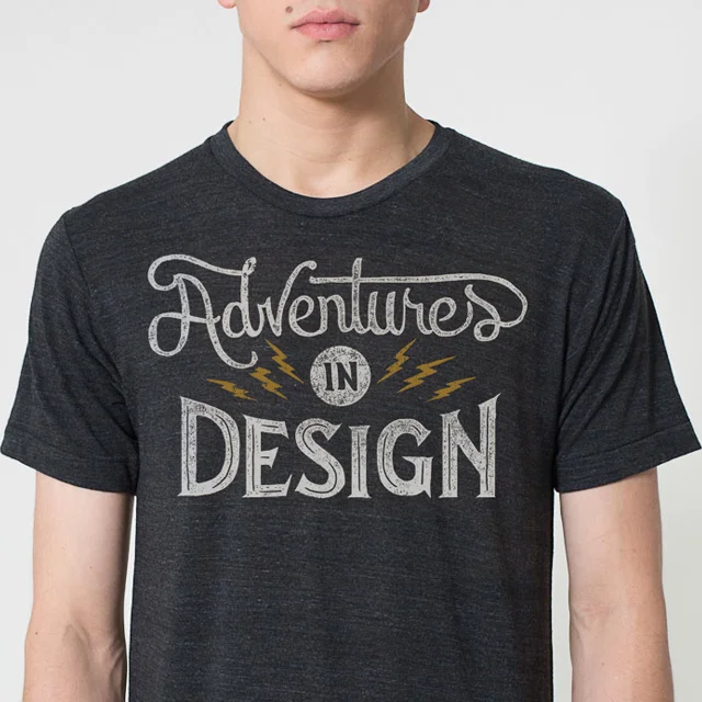 Adventures In Design - Derrick Castle Logo T