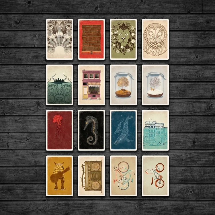 COT - DKNG Postcard Set Vol I +1 Chance To Win 1 of 2 Official Star Wars Prints