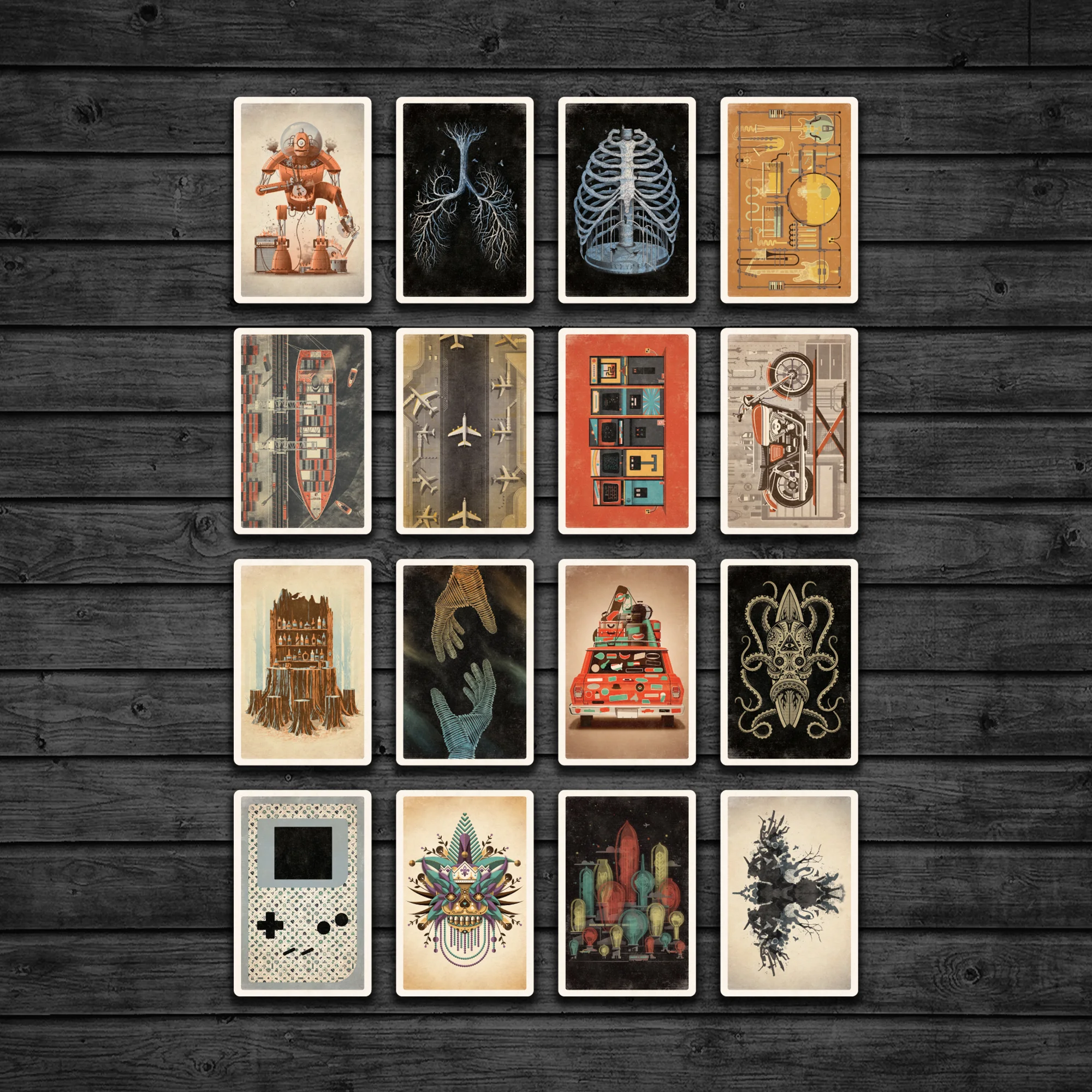 COT - DKNG Postcard Set Vol III +1 Chance To Win 1 of 2 Official Star Wars Prints