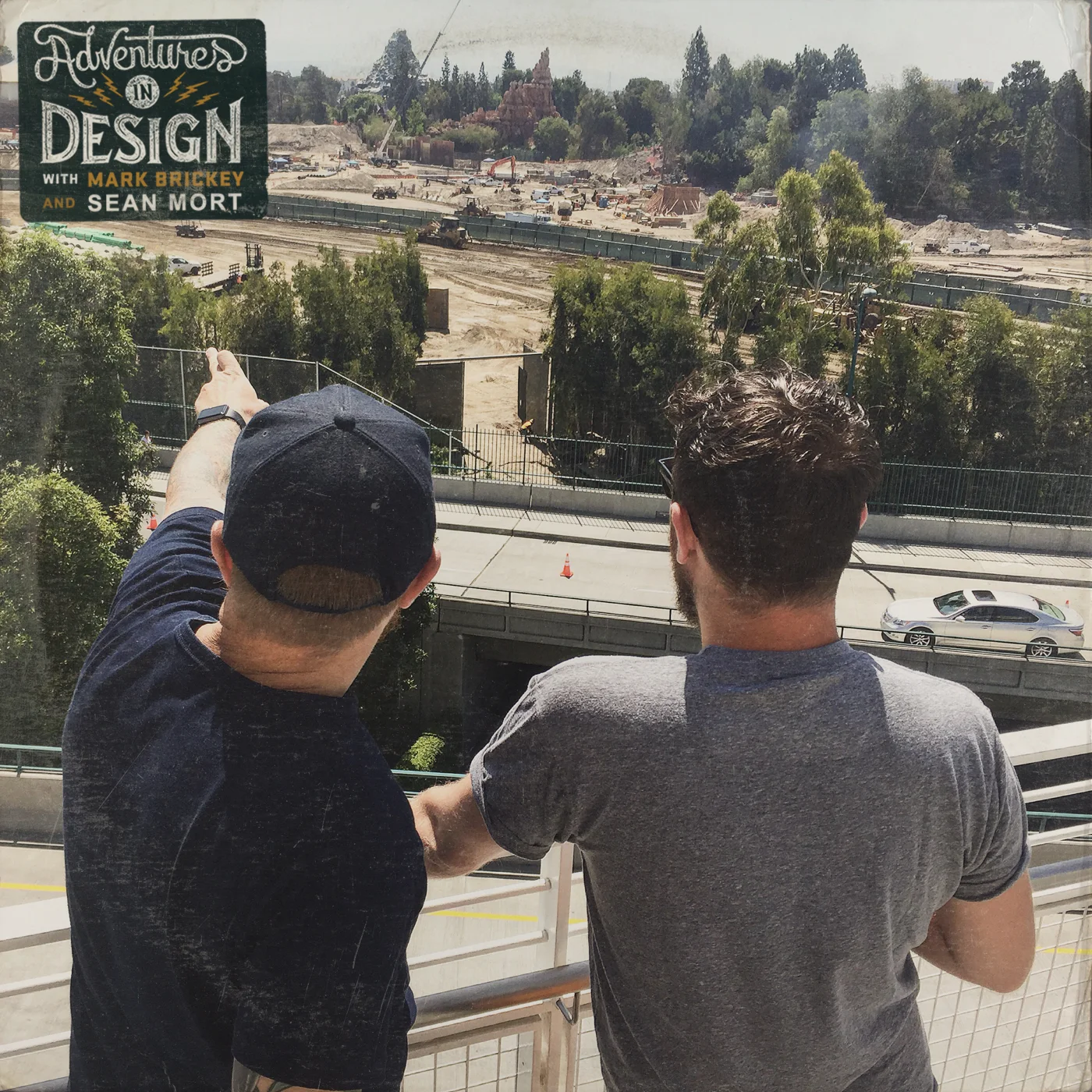 "Dreamers" Construction of StarWars Land photograph by DKNG Studios