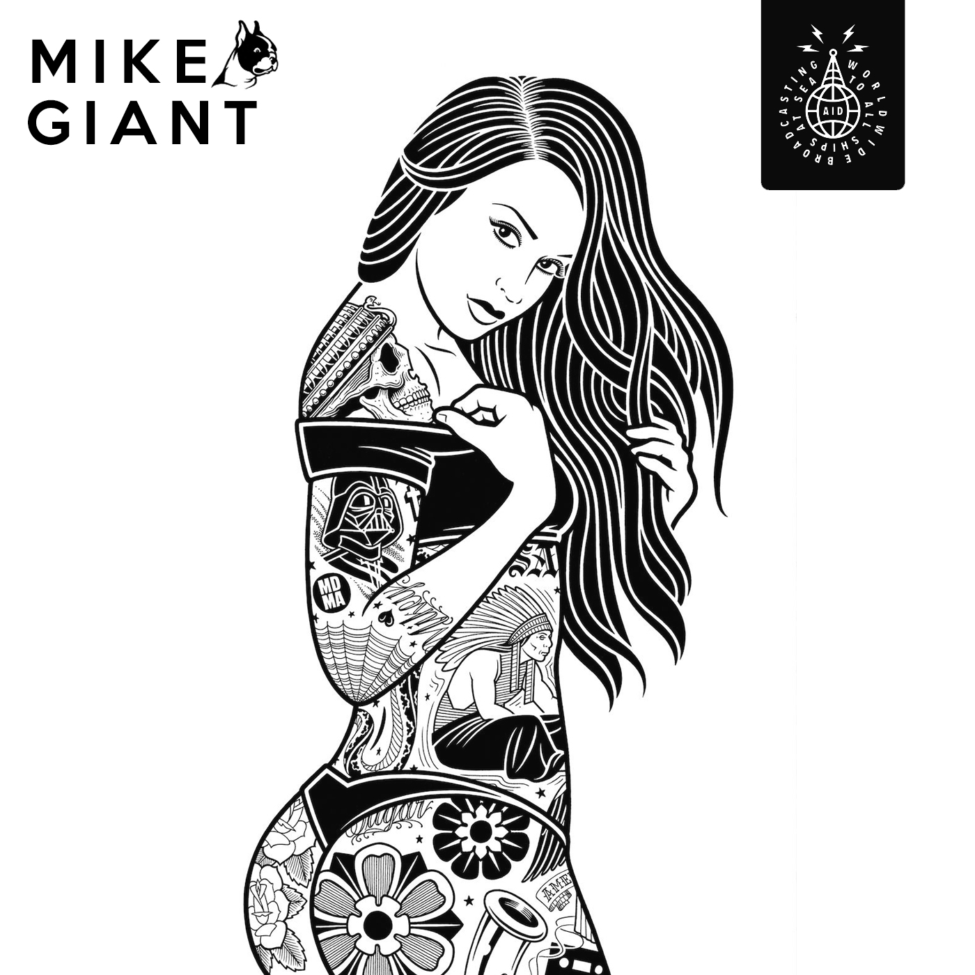 Mike Giant 420 limited edition print  Oh Yeah Gallery