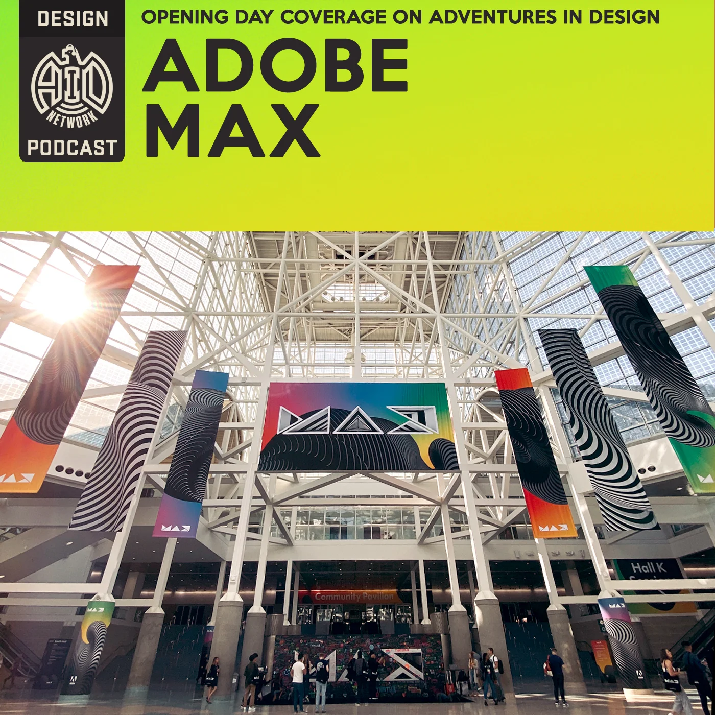 1047 - Day one coverage of the soft opening of Adobe Max 2019 in Los Angeles. Terminator Dark Fate Adobe screening review. 