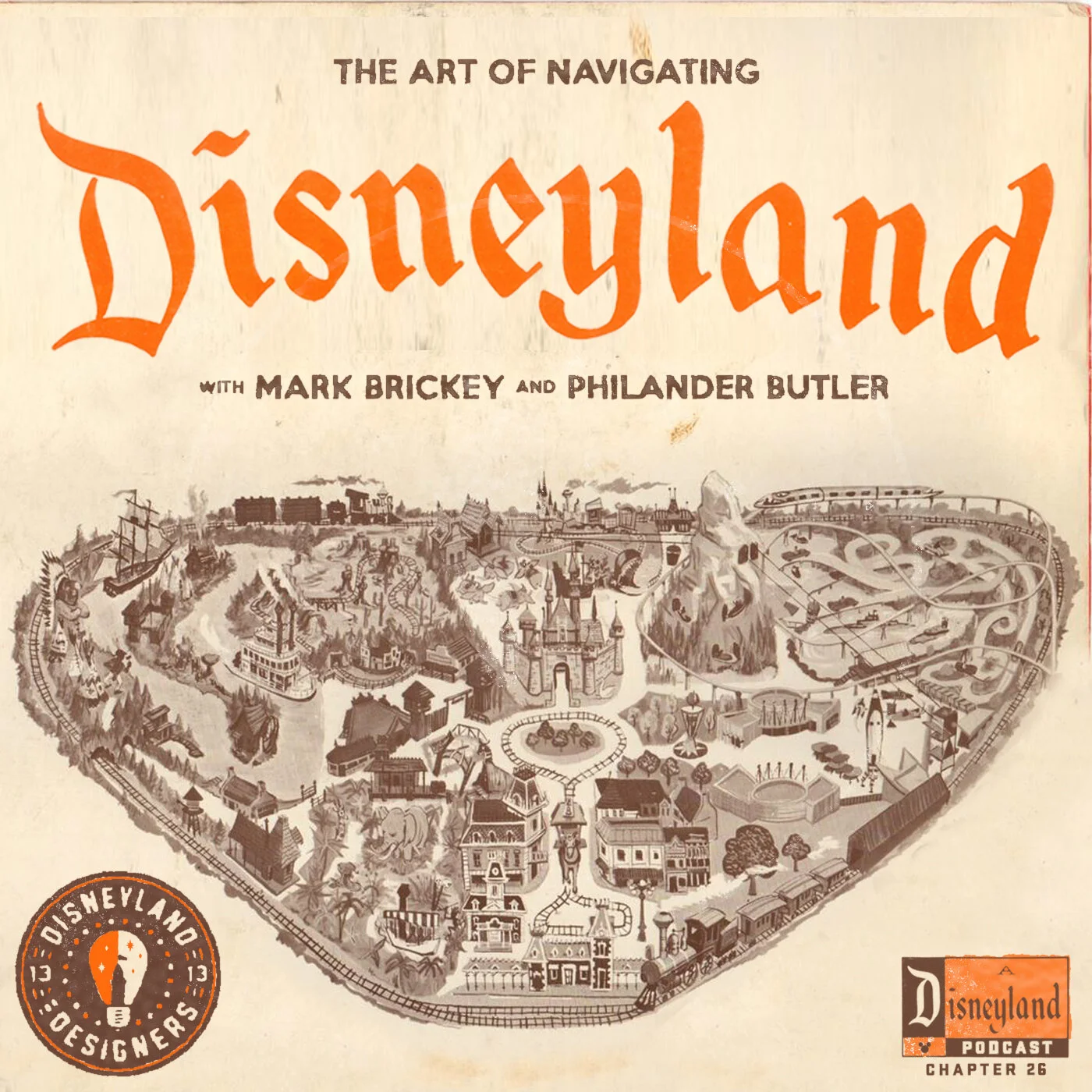 1208 - The Art Of Navigating Disneyland with Philander Butler | Disneyland For Designers 28