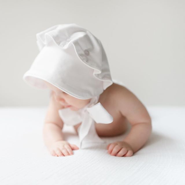 when this little girl&rsquo;s mama pulled this bonnet out of her bag I melted into a puddle...then we put it on her and I couldn&rsquo;t stop snapping away...and cooing in that high-pitched baby voice that experts say we should refrain from using....