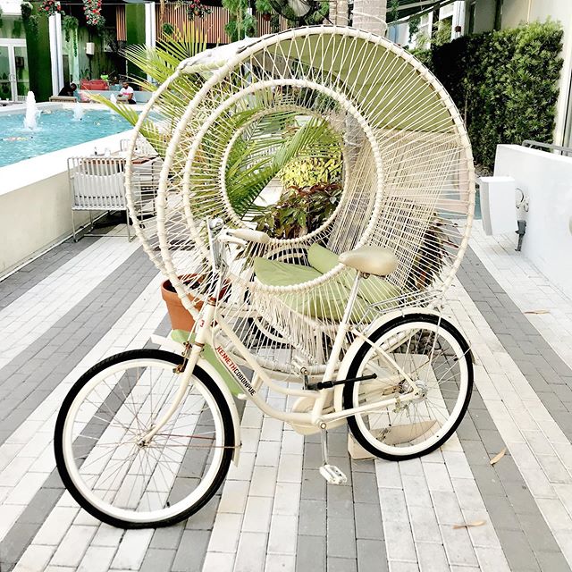 Recharging with my sisters on a quick girls getaway to Miami....saw this amazing bicycle sidecar... I wanted a ride but settled for a picture with it.
.
.
.
#itookthisforinstagram #highlightreel #funwithmysisters #galpals #boujeebythebeach #carostrav