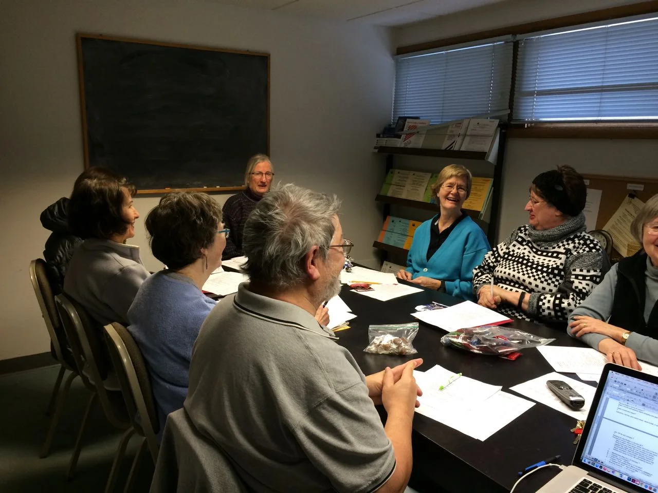 Board meetings are lively events!